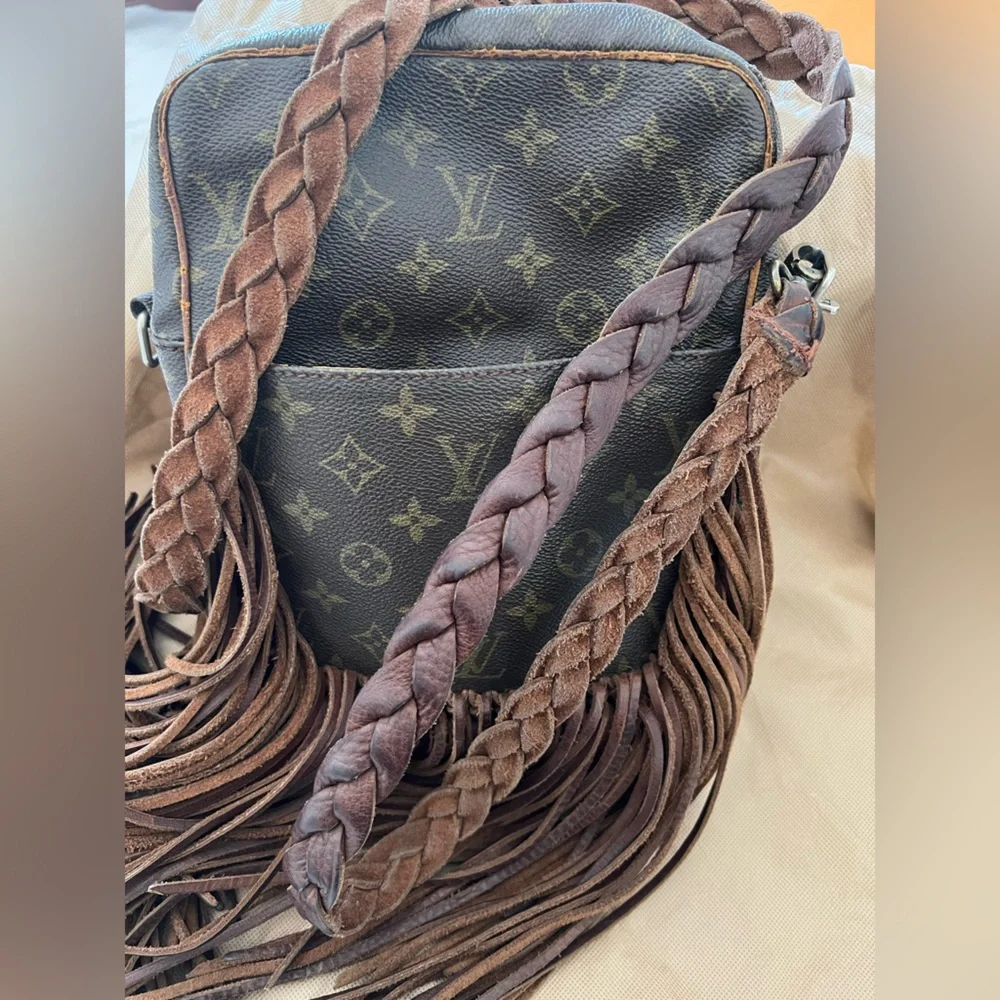 Louis Vuitton Monogram Marceau Fringe Crossbody - Vintage Boho Bags - Picture 12 of 15